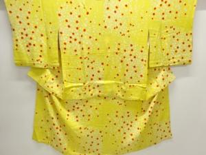 アンティーク　紋錦紗花模様長襦袢